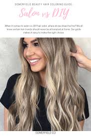 Hair Coloring Salon Vs Diy Drugstore Hair Color Diy Highlights Hair Hair Color