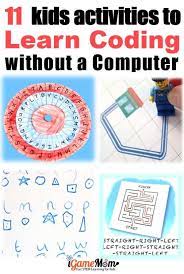 Computational thinking involves a logical designed for kids in high school, this website provides a platform where coding competition can take place through picking real challengers online. 11 Kids Activities To Learn Coding Without A Computer Basic Coding Coding For Kids Kids Learning