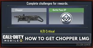 Unlock everything on call of duty mobile. How To Get Chopper Lmg In Cod Mobile Zilliongamer