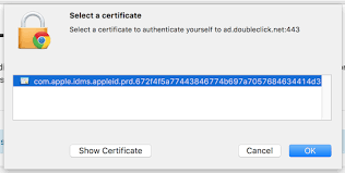 Camel configurations for spring boot. Chrome And Safari Keep Saying Ad Doubleclick Net Requires A Client Certificate Igor Kromin
