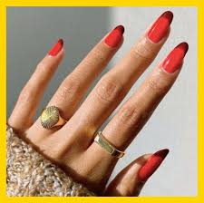 Red Nails 33 Red Nail Art Designs That Are Anything But Boring It started off with the matte black and has quickly spread to all designs and colors (red, grey, white, blue, etc.).