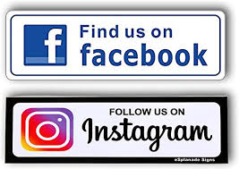 Aug 02, 2012 · like us on facebook signs: Esplanade Follow Us On Instagram And Facebook Sign Sticker Decal Easy To Mount Weather Resistant Long Lasting Ink Amazon Co Uk Diy Tools