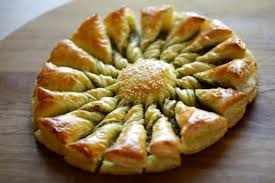 Tarte Au Soleil With Pesto Recipe Easter Food Appetizers Puff Pastry Recipes Holiday Appetizers Easy