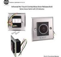 Infrared No-Touch Sensor Exit Button for Door Access | EXIT ...