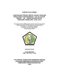 Ganti judul kti dan informasi lainnya yang diperlukan. Cover Kti