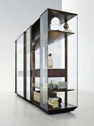 Glass And Aluminium Display Cabinet Wardrobe Kristal By Molteni C Cabinet Design Glass Cabinet Interior