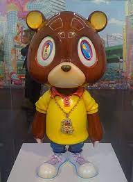 He is not related to haruki murakami or takashi murakami. Takashi Murakami X Kanye West Bear Toy Hamburger Kunsthalle 2010 Takashi Murakami Art Murakami Takashi Murakami