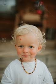 But we haven't decided on a name yet. Portrait Of Toddler Boy With Curly Blonde Hair Stock Photo Offset