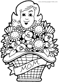 Almost every child enjoys coloring and moms always like to get something the child has worked on. Mother S Day Color Page Coloring Pages For Kids Holiday Seasonal Coloring Pages Printable Coloring Pages Color Pages Kids Coloring Pages Coloring Sheet Coloring Page Coloring Book Holiday Coloring Pages