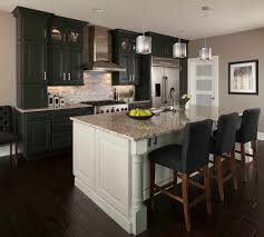 We can barely call these cabinets creamy, they are. 30 Stylish And Elegant Kitchens With Light And Dark Contrasts