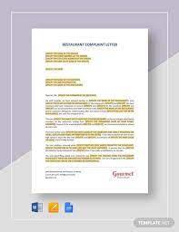 Whats people lookup in this blog: Free 23 Complaint Letter Templates In Pdf