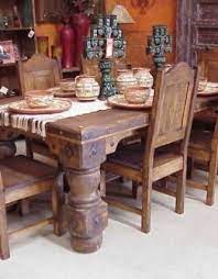 Carved Trestle Table Farmhouse Furniture And Home Decor Rustic Furniture Design Rustic Mexican Furniture Rustic Furniture Stores