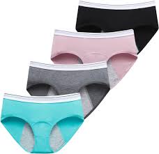 Demifill Women Menstruation Briefs Teen Girls Period Underwear Leak Proof  Panties XS at Amazon Women's Clothing store