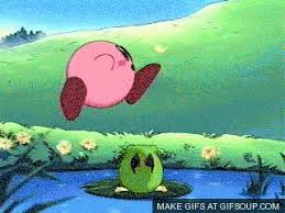Pin by mrssquidoodle on funny memes kirby memes cute love memes cute goo.gl/qb8pfp kirby is the simplest character in smash brothers. Best Kirby Gifs Primo Gif Latest Animated Gifs