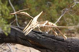 Pteranodon Pterodactyl 3d Wooden Puzzle Model Skeleton Sculpture Great Educational Gift For The Dinosaur L Wooden Puzzles Playroom Design Skeleton Model