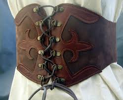 Miedergurtel Miedergurtel Leder Mittelalter Dunkelbraun Gurtel Taliengurtel Neu Miedergurtel Mieder Mittelalter Mode