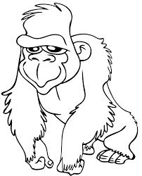 Gorilla Ausmalbilder Dekoking Com 6 Malvorlagen Tiere Malvorlagen Fur Kinder Ausmalen