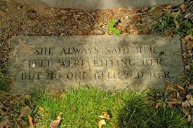 Tropes seen primarily in comedies, or which are inherently intended to be funny. Funny Silly And Downright Bizarre Gravestone Inscriptions Show Lost Loved Ones Still Get The Last Laugh