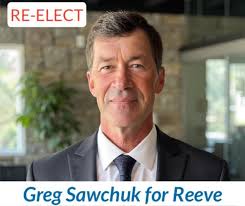 ✓ Re-Elect Greg Sawchuk for Reeve