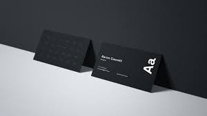 Free Business Card Mockup Free Design Resources Free Business Card Mockup Business Card Mock Up Black Business Card Mockup