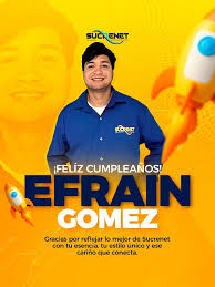 🎉 ¡Hoy celebramos a @efragomez81 ! Parte esencial de nuestro equipo, motor  de ideas, soluciones y buena vibra. Gracias por representar lo mejor de  Sucrenet con tu estilo, tu entrega y ese