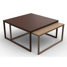 Size (l x w x h) 30 cm x 30 cm x 30 cm availability: 2 Low Metal Contemporary Square Coffee Tables 30 Colours Matiere Grise Tiptop