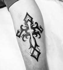 Tribal cross tattoos cross tattoo for men cross tattoo designs cross designs tribal art kunst tattoos skull tattoos body art tattoos sleeve tattoos. Top 67 Best Tribal Cross Tattoo Ideas 2021 Inspiration Guide