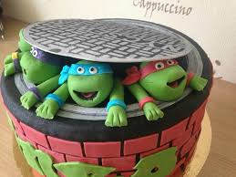 Je suis fan des tortue ninja et de leonardo, donc j'ai voulu regarder la nouvelle série de 2018, elle très parodie et vraiment débile, de l'humour de gamin. Gateau Anniversaire Tortues Ninja Recherche Google Ninja Cake Cake Design Lunch Box