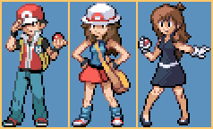 Gimp or your prefered graphic program. Pokemon Nds Custom Leaf And Green Trainer Sprites By Flagpolethreeup On Deviantart