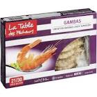 Gambas - Crevettes Entières Crues Surgelées