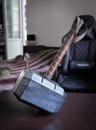 Thor Hammer Hammer Of Thor Cosplay Prop Life Size Etsy Thor Cosplay Thors Hammer Cosplay Props
