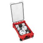 Hole Dozer General Purpose Bi-Metal Hole Saw Set with PACKOUT Compact Organizer (10-Piece) 49-22-5606 Milwaukee Tool