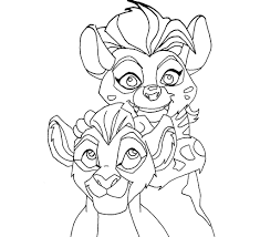 Lion Guard Coloring Pages Kion Tv