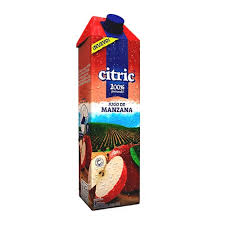 JUGO CITRIC MANZANA X 1LT