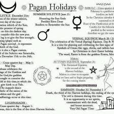 Pagan Holidays Pagan Magick Pagan Spirituality Sabbats