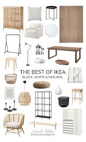 The Best Of Ikea Black White Natural Pieces That Look More Expensive Than They Actually Are Natural Home D Home Living Room Home Decor Living Room Decor