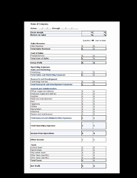 Loss And Profit Forms Fresh Printable Profit And Loss Statement Form Profit And Loss Statement Form Example Document Templates