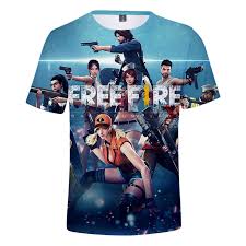 Cada juego de 10 minutos te pondrá en una isla remota con otros 49 jugadores buscando sobrevivir. Camiseta Con Estampado 3d De Juego Free Fire Para Hombre Y Mujer Ropa De Calle A La Moda Camiseta De Manga Corta Con Cuello Redondo Tops Unisex 2021 Camisetas Y Tops