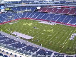 Gillette Stadium Seating Map Shirmin Info