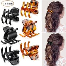 View this post on instagram. Amazon Com 12 Pieces Hair Claw Clips Medium Size Hair Claws 1 3 Inch Hair Jaw Clip Claw Clip Grip For Women Girls Thick Or Medium Hair Black And Brown Beauty