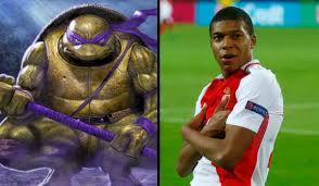 The turtles must work with fearless reporter april o'neil and her cameraman vern fenwick to save the city and unravel shredder's. Kylian Mbappe Ninja Turtle