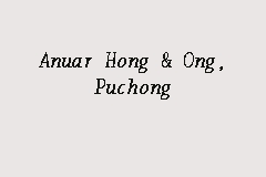Kin hoe au senior network engineer kuala lumpur. Anuar Hong Ong Puchong Firma Guaman In Puchong
