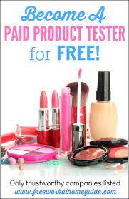 Testing beauty products for money. Product Testing Become A Paid Product Tester For Free