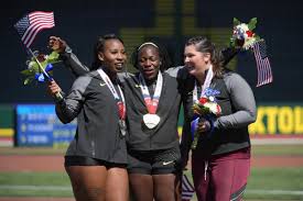 2016 olympian.indoor world record holder!american hammer thrower 77.87! Watch Live Former Salukis 039 Gwen Berry Amp Amp Deanna Price Competing In The Hammer Throw Ksdk Sports Scoopnest