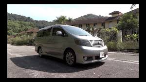 Harga kereta toyota alphard di malaysia. 2004 Toyota Alphard 2 4 G Start Up Full Vehicle Tour And Quick Drive Youtube