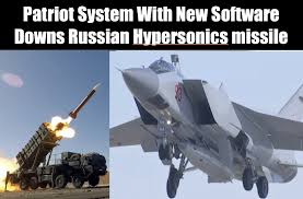 Patriot Missiles With New Software to Down Russia's Hypersonic Kinzhal Missile | NextBigFuture.com