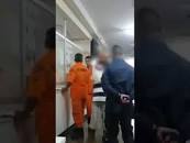 Resultado de imagem para PM agride paciente com braço imobilizado em hospital do DF