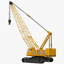 Crawler Crane 3d Model Ad Crawler Crane Model Crane Construction Crawler Crane Crane