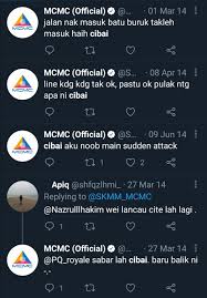 MCMC apparently rebranded someone elses Twitter account but forgot to  delete the old tweets : rmalaysia