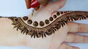 Latest stylish gol tikki mehndi designs for hands beautiful arabic mehndi design. Gol Tikki Mehndi Archives Beautyzing